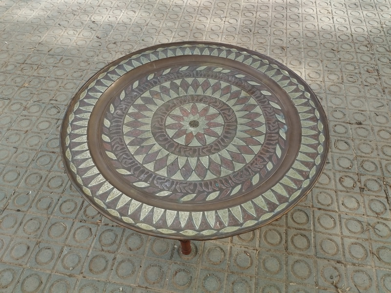 bandeja mesa arabe metal o50-77-88-100 1u